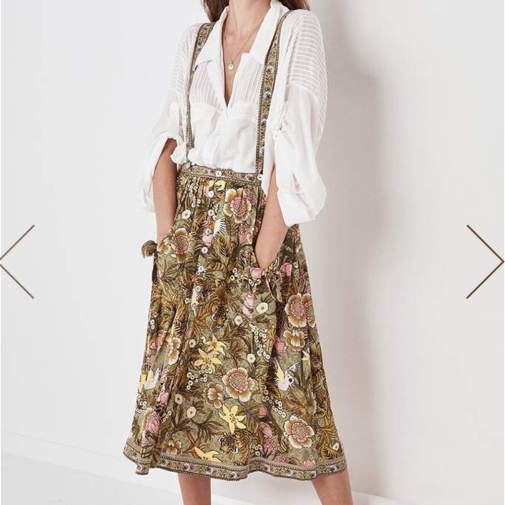 Spell Jungle Midi Skirt